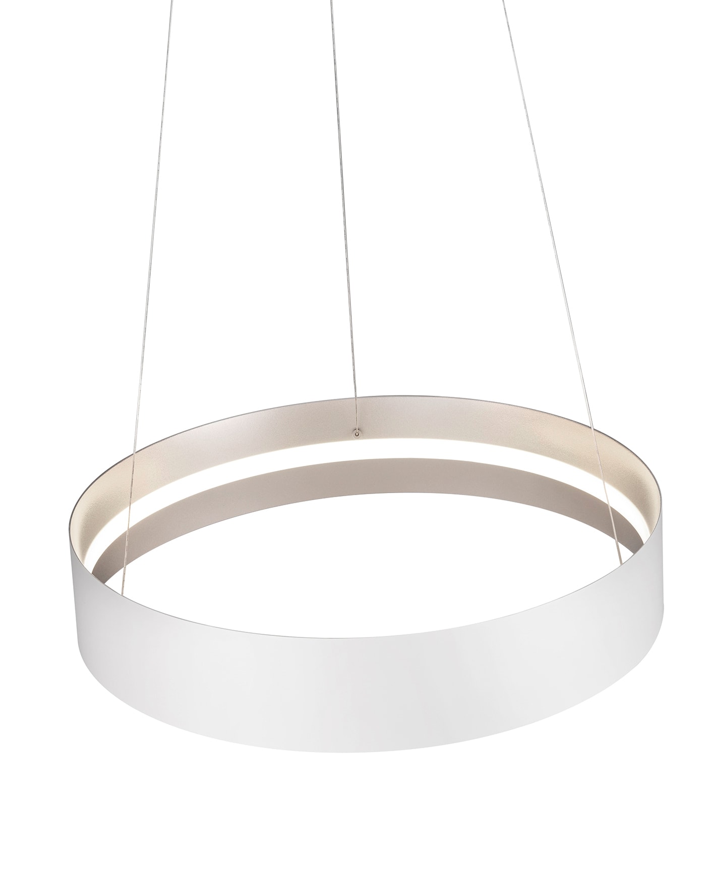 Musterring LED Pendelleuchte 50 cm MR LOOP weiß