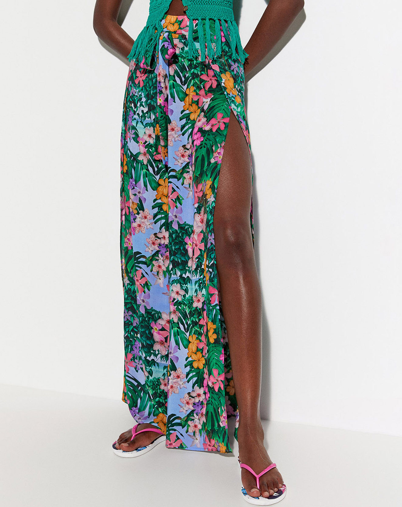 Desigual Pantalon Ilona vert