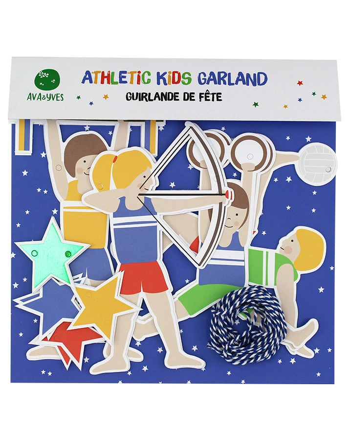 Girlande SPORT-KIDS (3m) in bunt