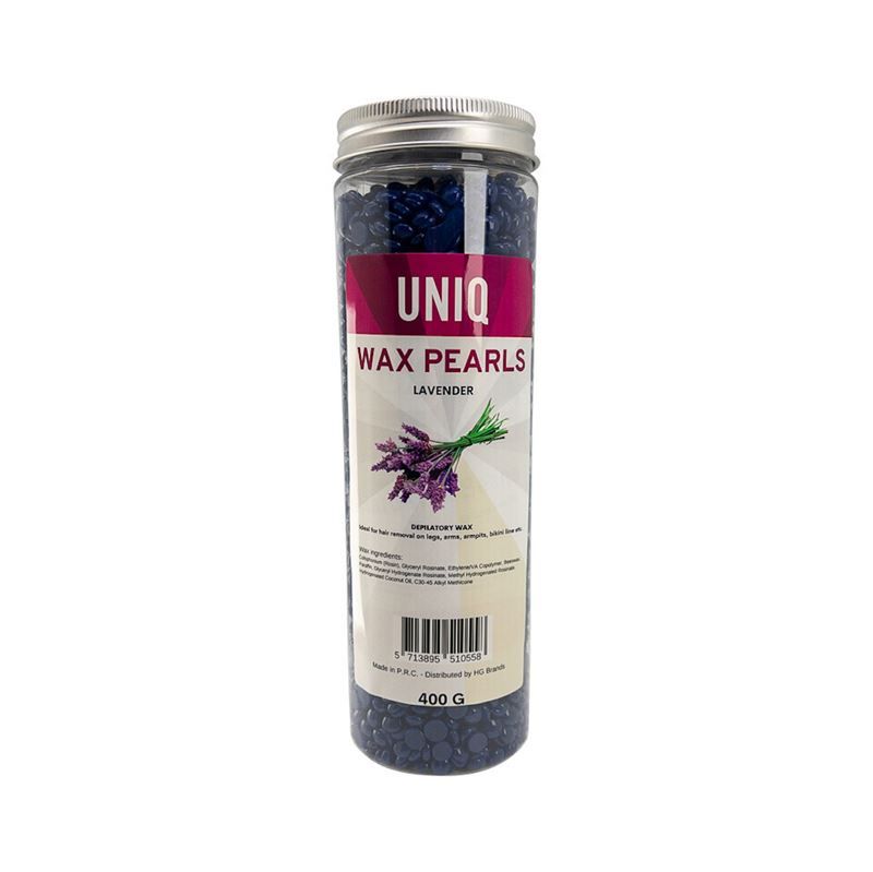 UNIQ Wachsperlen / Hartwachs Megapack Wachsperlen - 400 Gramm - Lavendel
