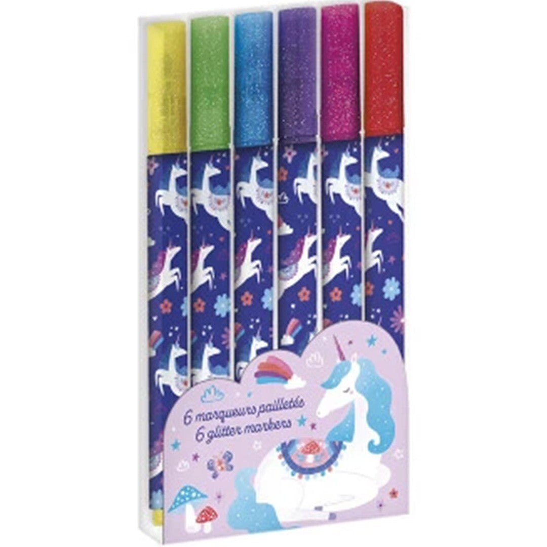 Janod glitterstiften dreamland - 6st