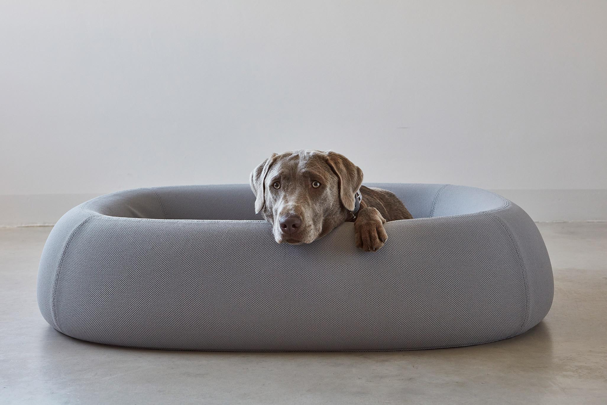 MiaCara Barca hondenmand small|medium taupe