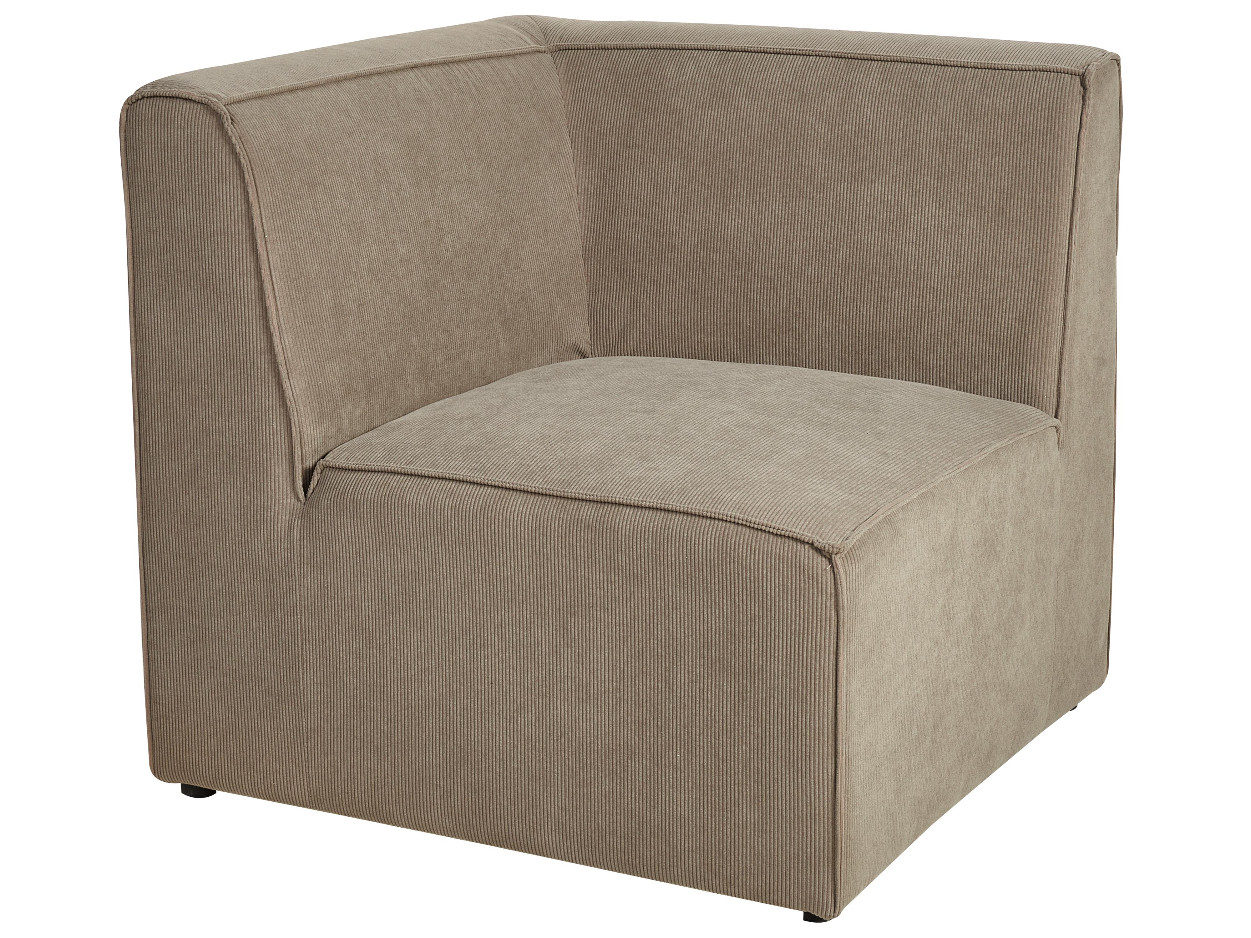 Hoekmodule LEMVIG Corduroy Taupe