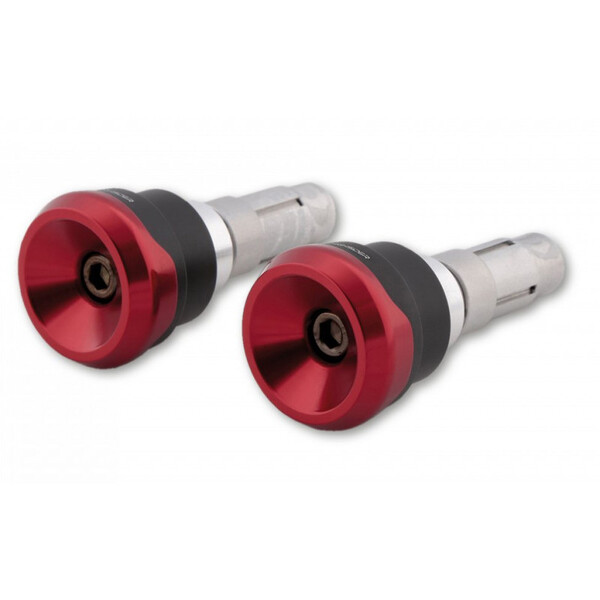 Highsider - Embouts de guidon Akron-LS Rouge / Noir