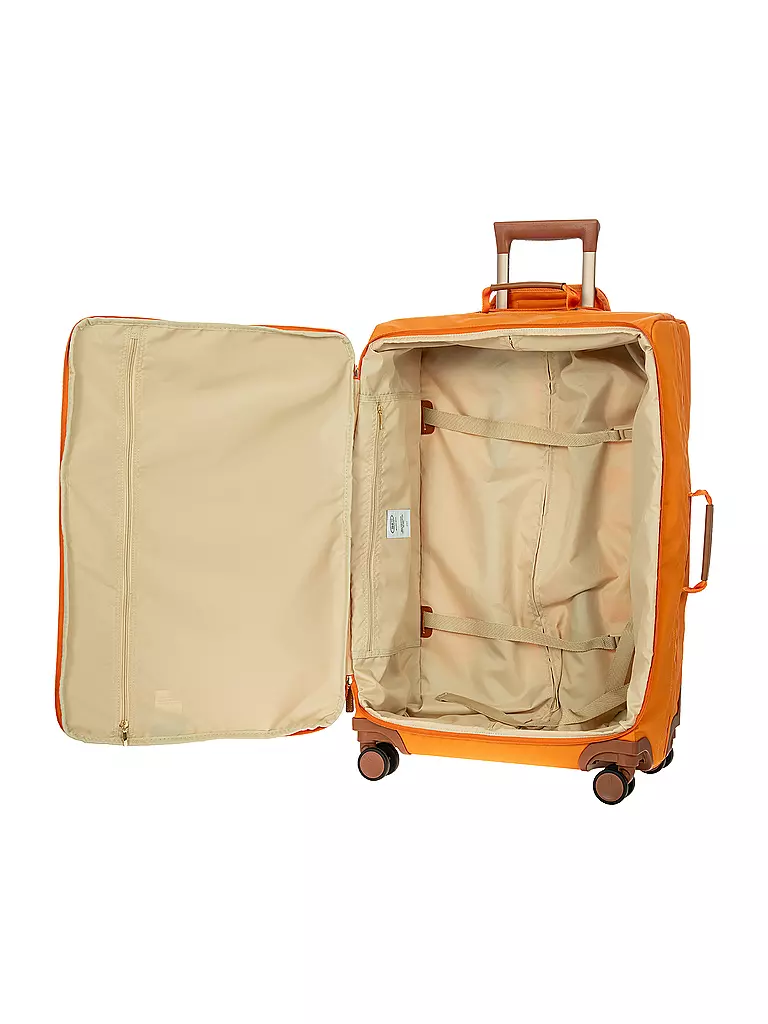 BRICS Trolley weich X-TRAVEL 71cm Sunset orange