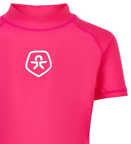 Color Kids Badeshirt - Pink Yarrow