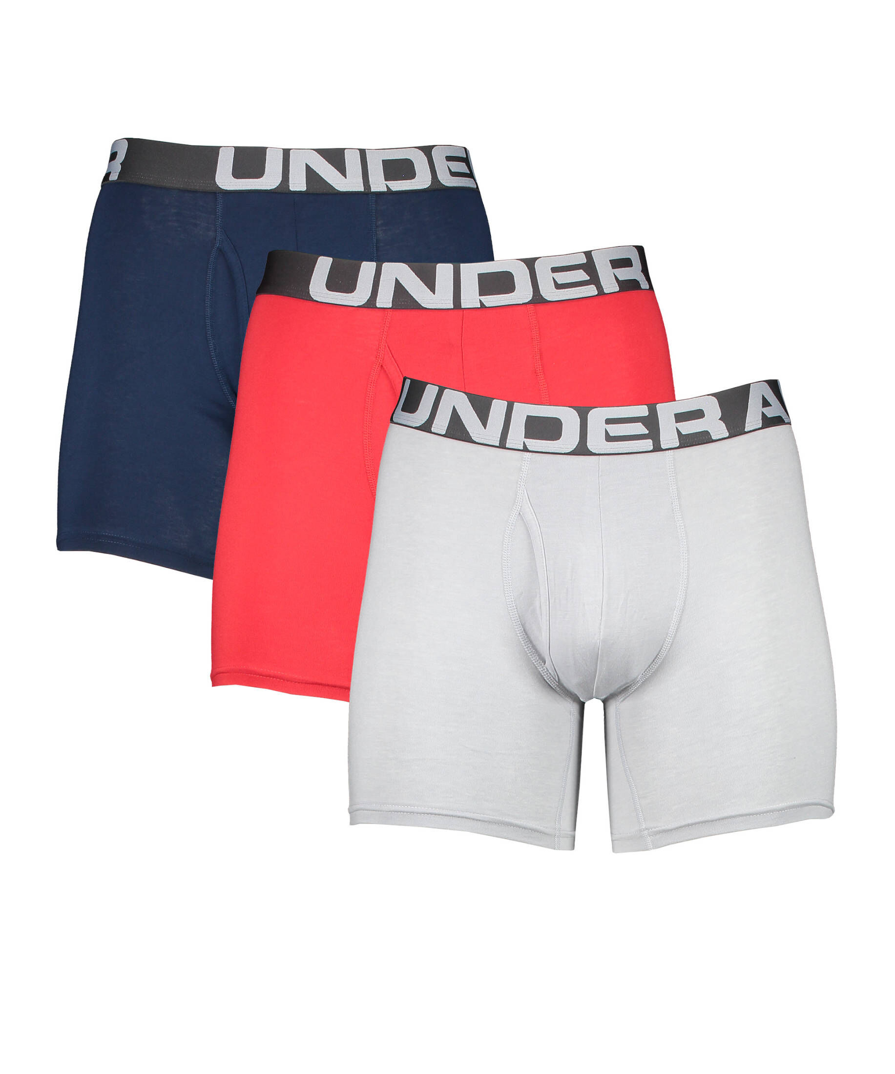Under Armour| Herren Underwear - Boxershorts Charged Boxerjock Short 3er Pack