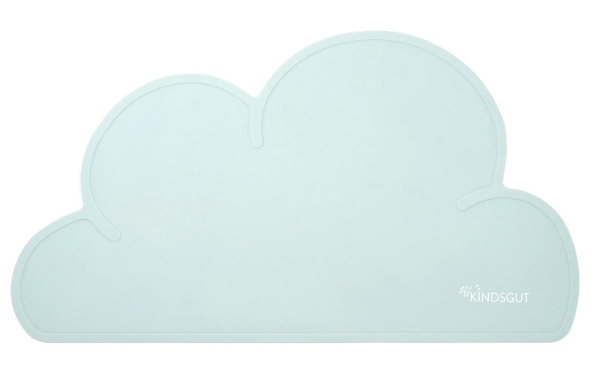 Kindertischset Platzdeckchen AquamarinEsstischunterlage in Wolkenform