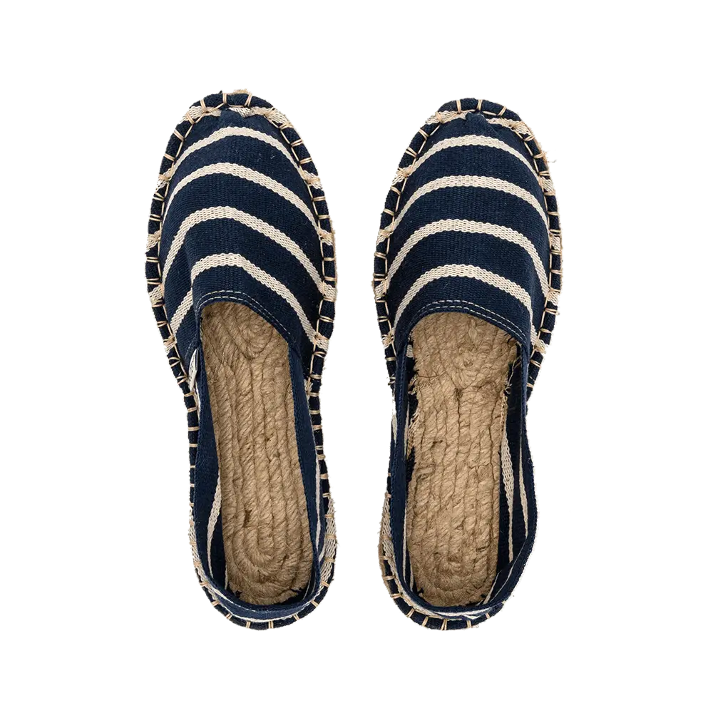 Espadrille Marinière Bleu marine