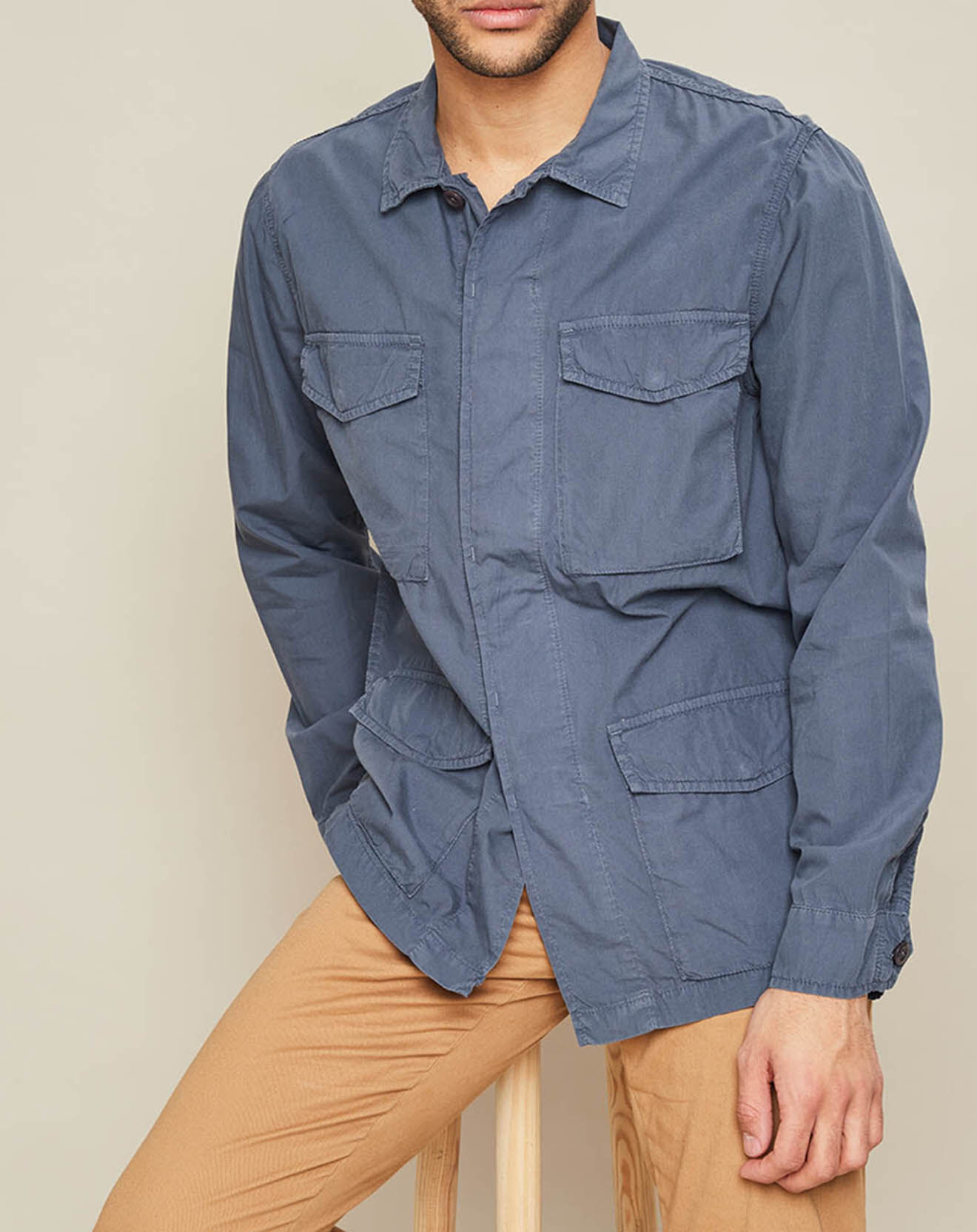 Hartford Veste Jamwood saharienne ardoise