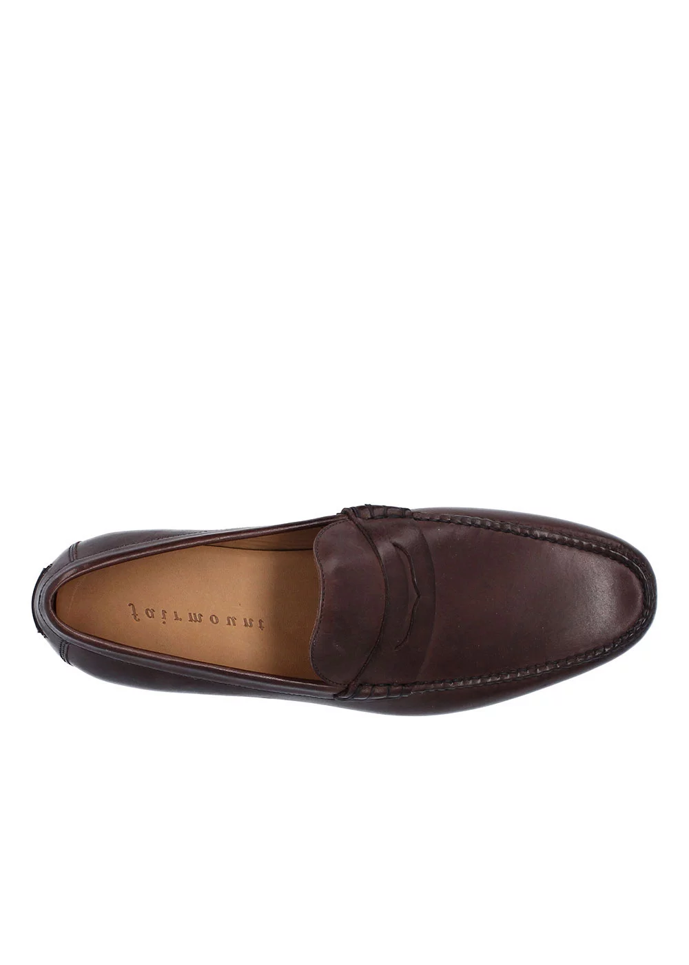 MOCASSIN R MOC CUIR MARRON