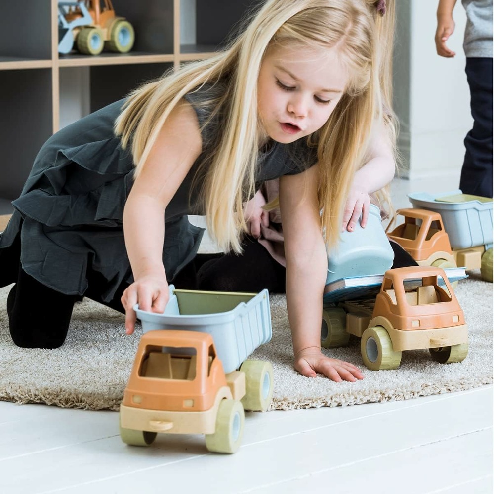 Camion benne en bioplastique