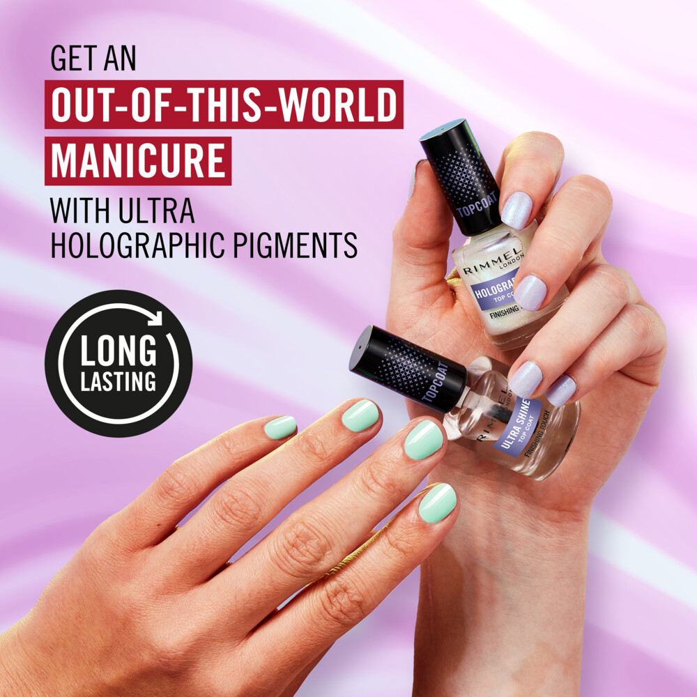 Rimmel Top Coat Holographic12 ml