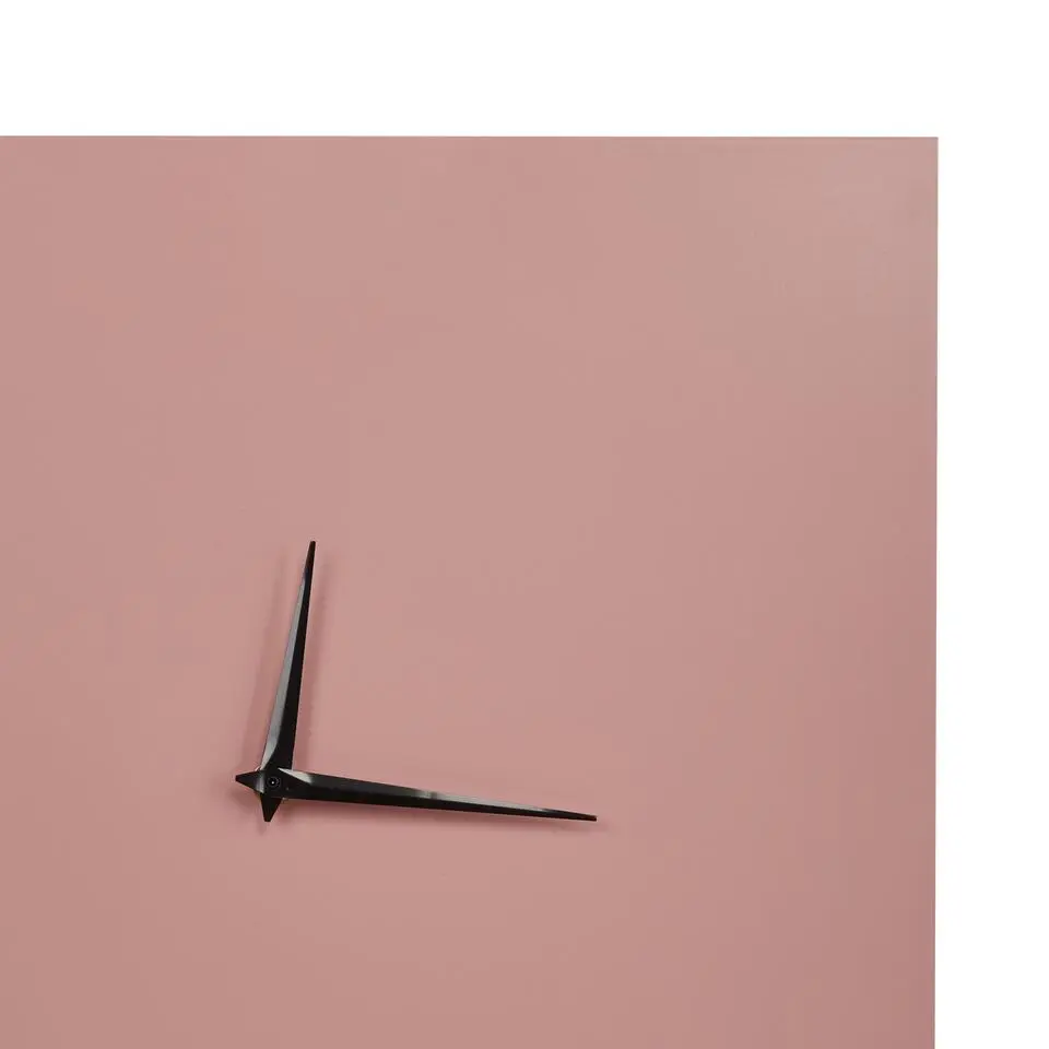 TOMAR - Wandklok - Roze - Ijzer