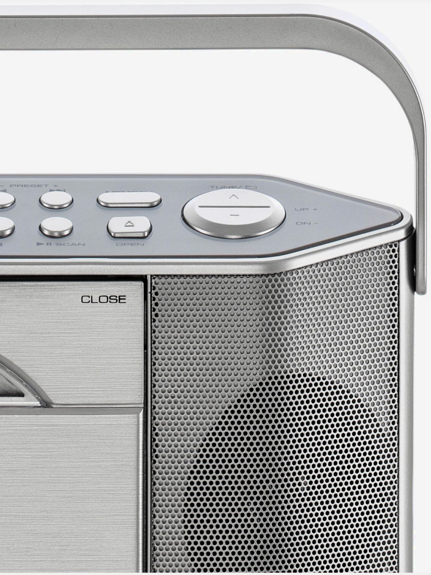 Radio retro radio portable fm, stéréo et cd/mp3