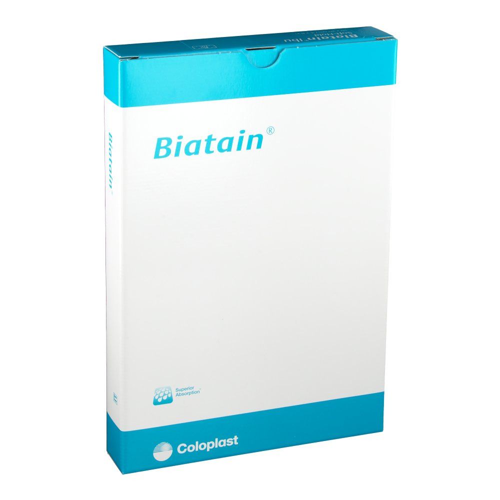 BIATAIN® Ibu Schaumverband mit Ibuprofen sanft-haftend 10 x 20 cm
