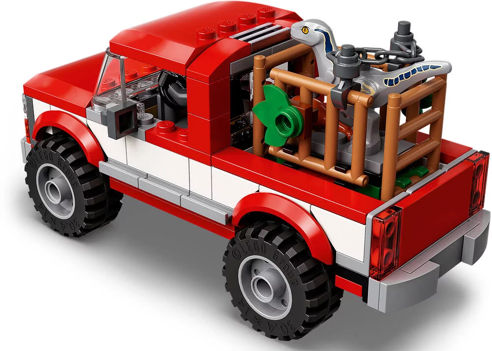 LEGO®JURASSIC WORLD™ 76946 - LA CAPTURE DES VELOCIRAPTORS BETA ET BLUE