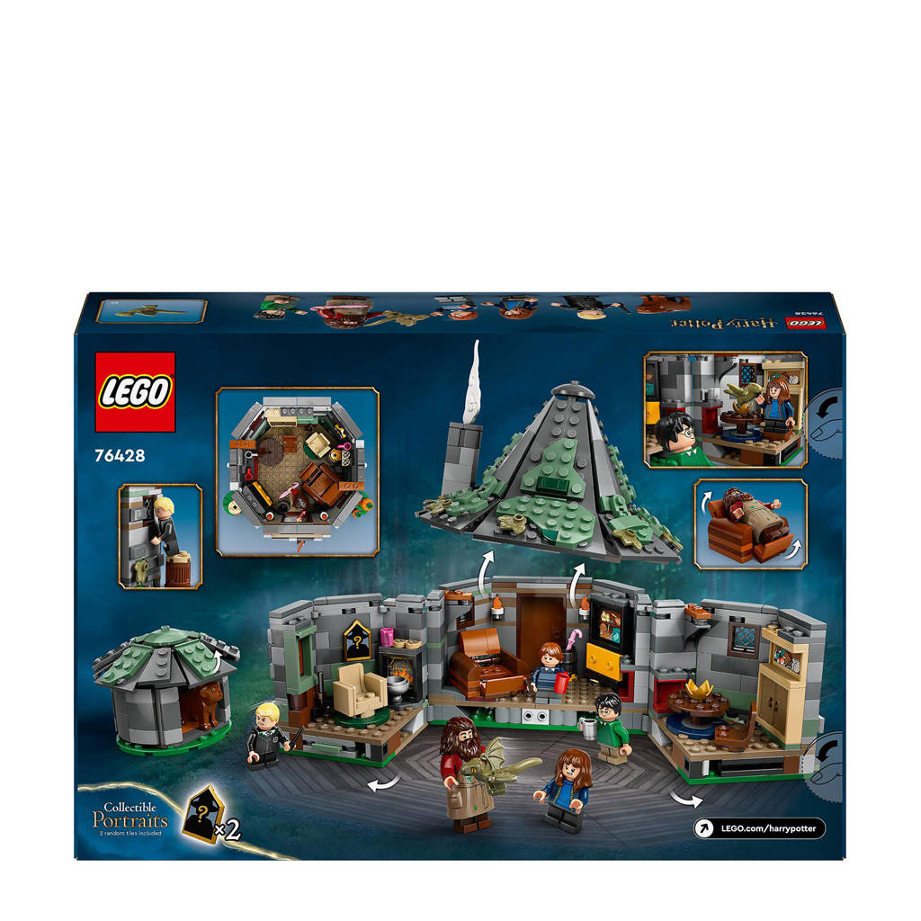 Prachtige Harry Potter set!Hagrids huisje: onverwacht bezoek Bouwbaar Rollenspellen Speelgoed 76428