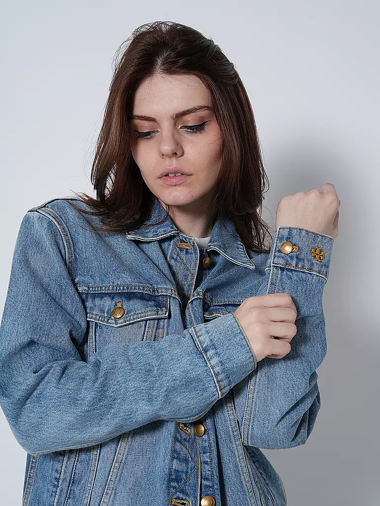TORY BURCH Jeansjacke blau