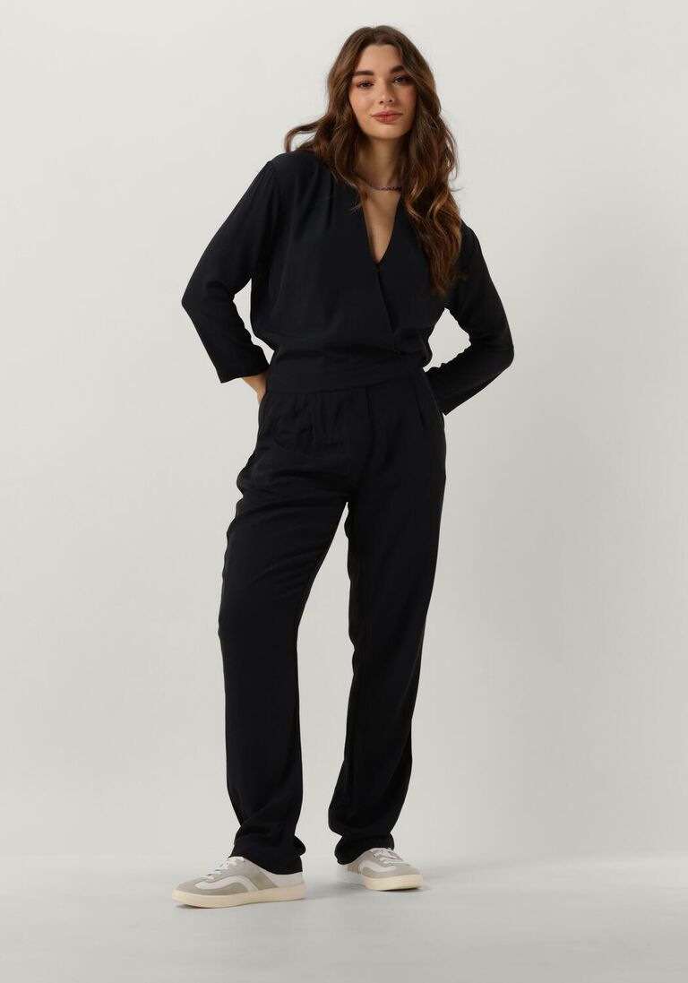 BY-BAR donkerblauwe by-bar jumpsuit jimmie viscose suit