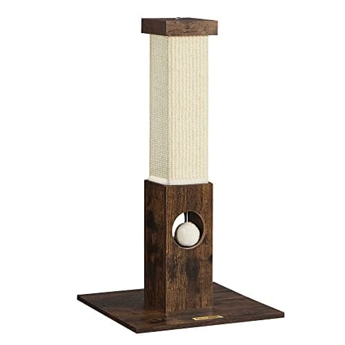 Slitesterk 73 cm katteskrapestolpe med sisal-tau