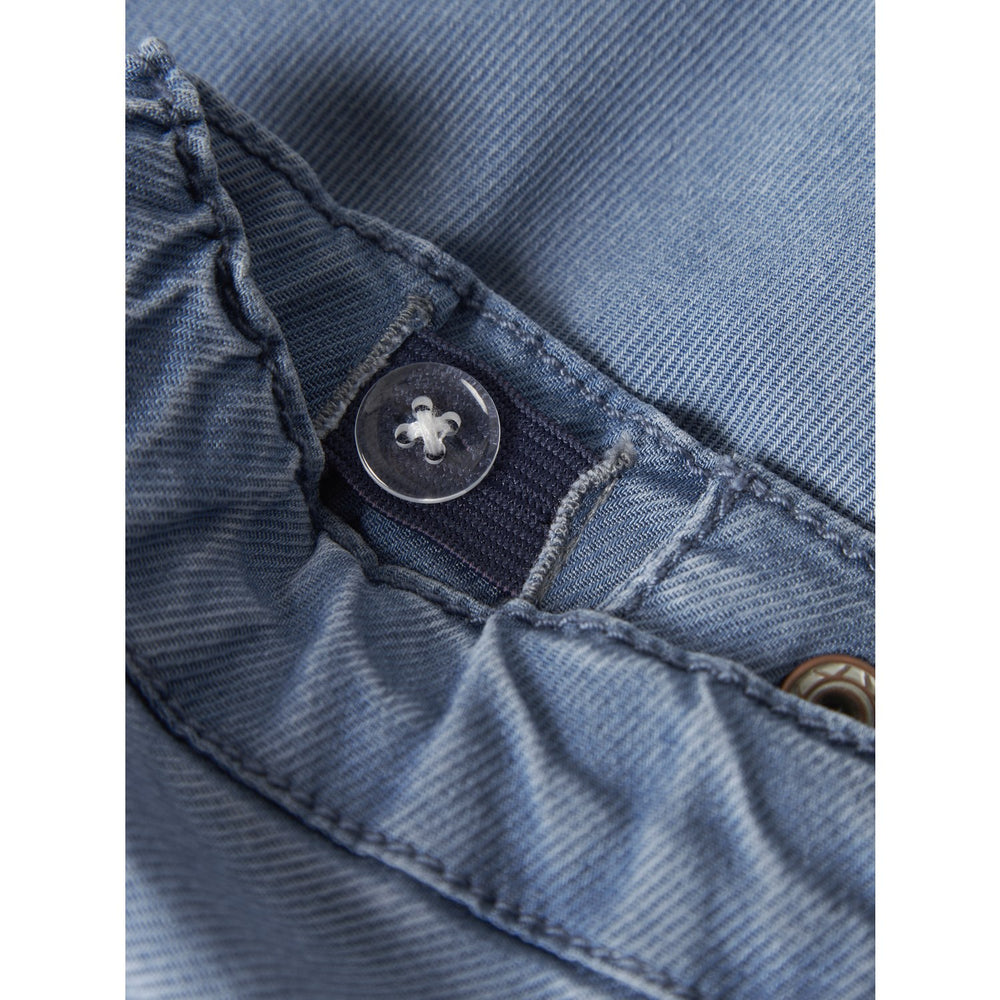 Køb Name It Denim Blue Flower Emb Nbfrose Shaped R Emb Jeans 5321-Yb H