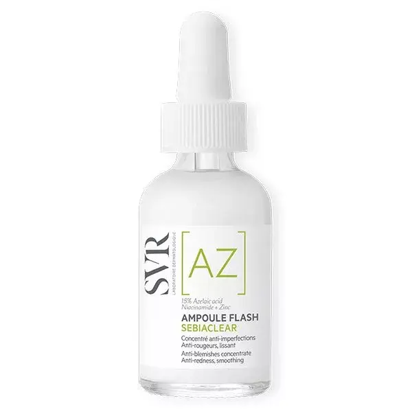 Rotina Anti-Acne SVR Sebiaclear, Gel Espumante, Micro Peeling, Ampola Flash