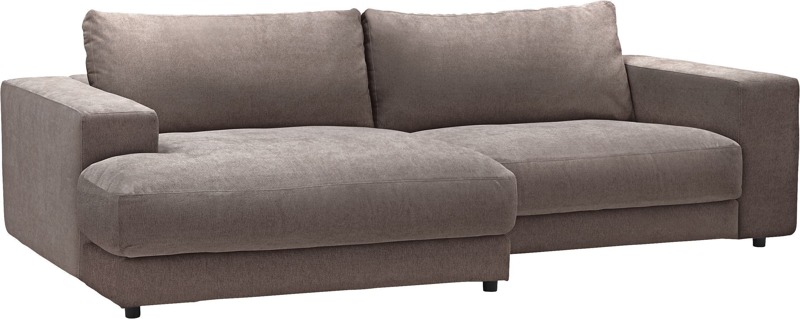 HARRISON Ecksofa - Hellbraun / B: 250.0 cm x T: 170.0 cm x H: 85.0 cm