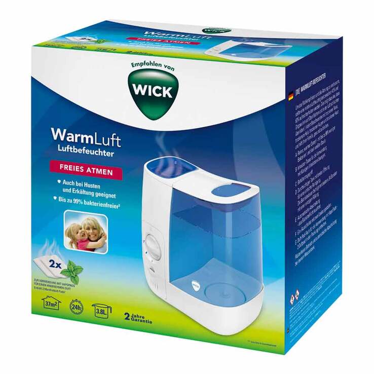 WICK Warmdampf Luftbefeuchter, 1 St