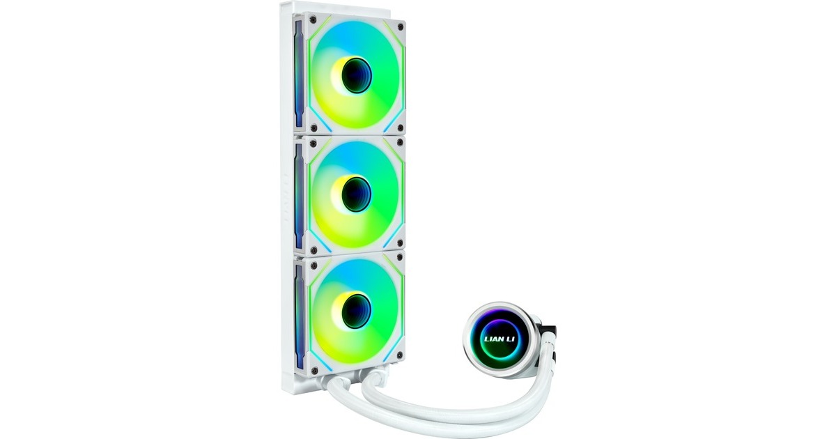 Lian LiGalahad II Trinity 360 SL-Inf waterkoeling  (Wit, met controller)