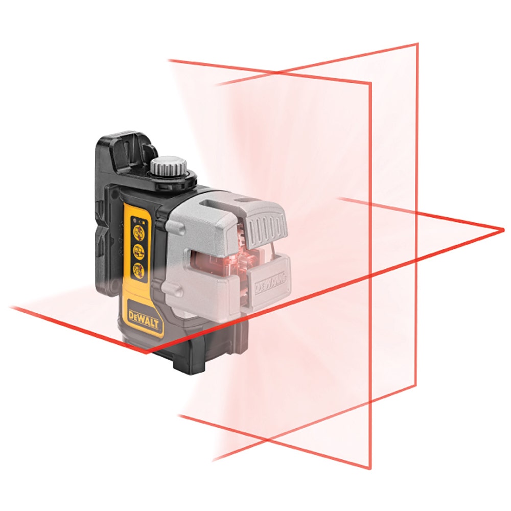 DEWALT Multi Line Laser Level Red Beam DW089K-XE