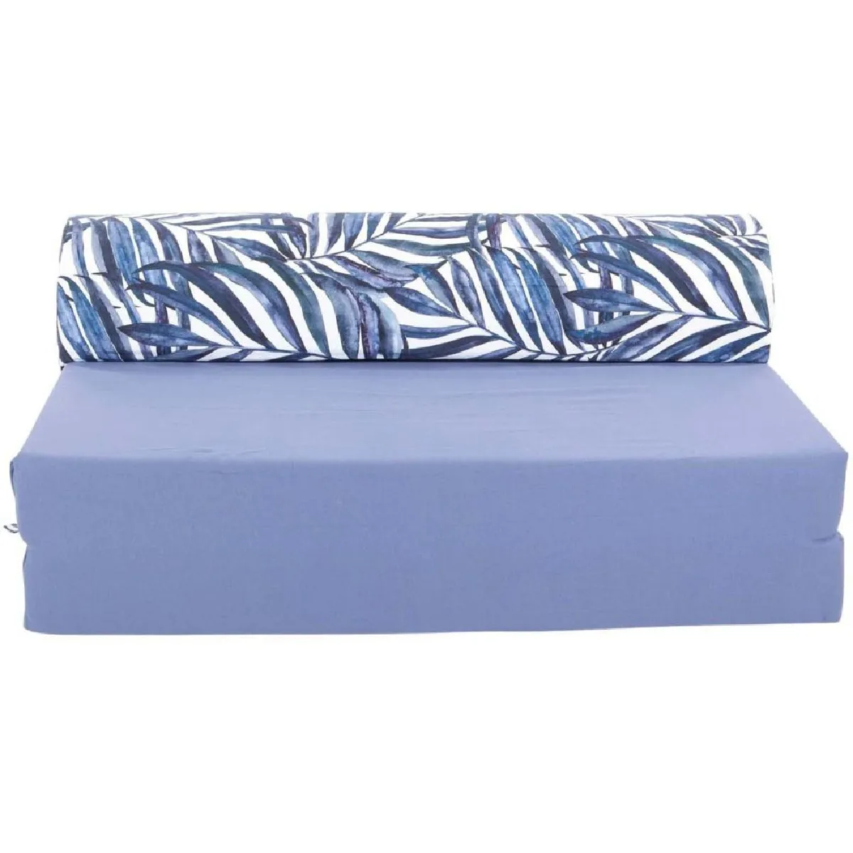 Jardindeco Chauffeuse double - Imprimé Bleu palm