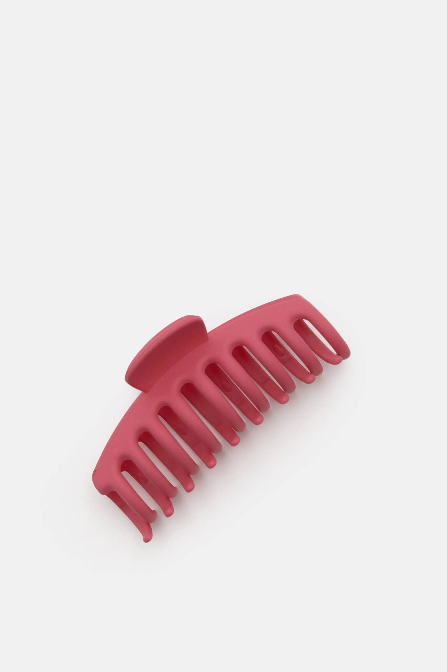 Presilha de cabelo fosca - fúcsia