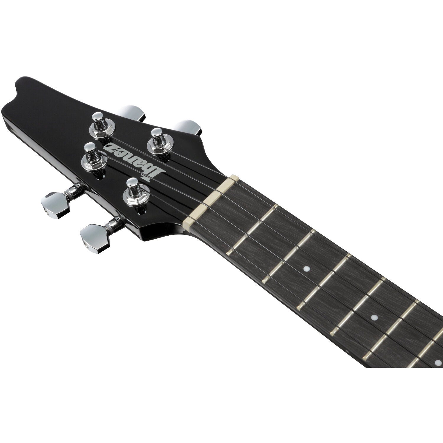 Ibanez UICT100 Metallic Gray Sunburst High Gloss elektrisch-akoestische tenor ukelele met gigbag