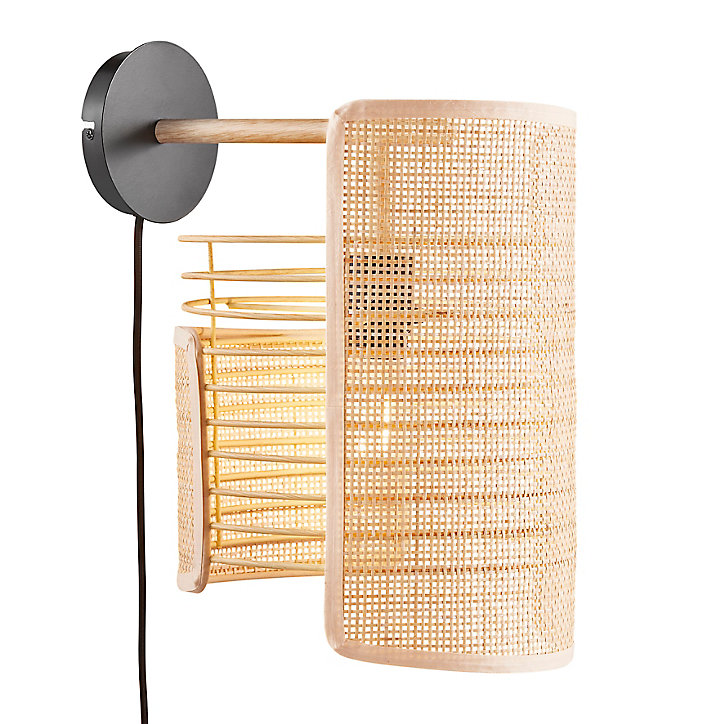 Applique murale Jaffna E27 IP20 40W Nordlux naturel