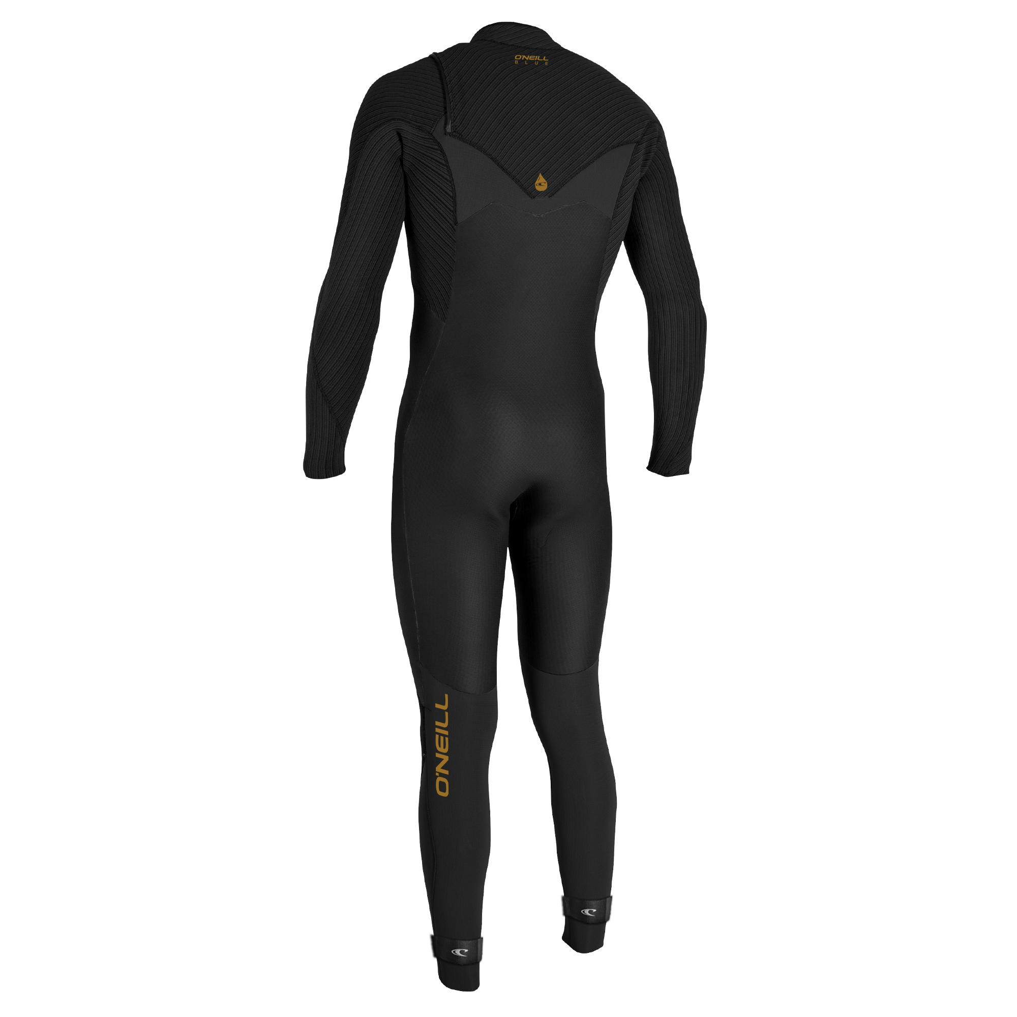 O'Neill Men Blueprint Windfreak 5/4  Front Zip BLK / BLK