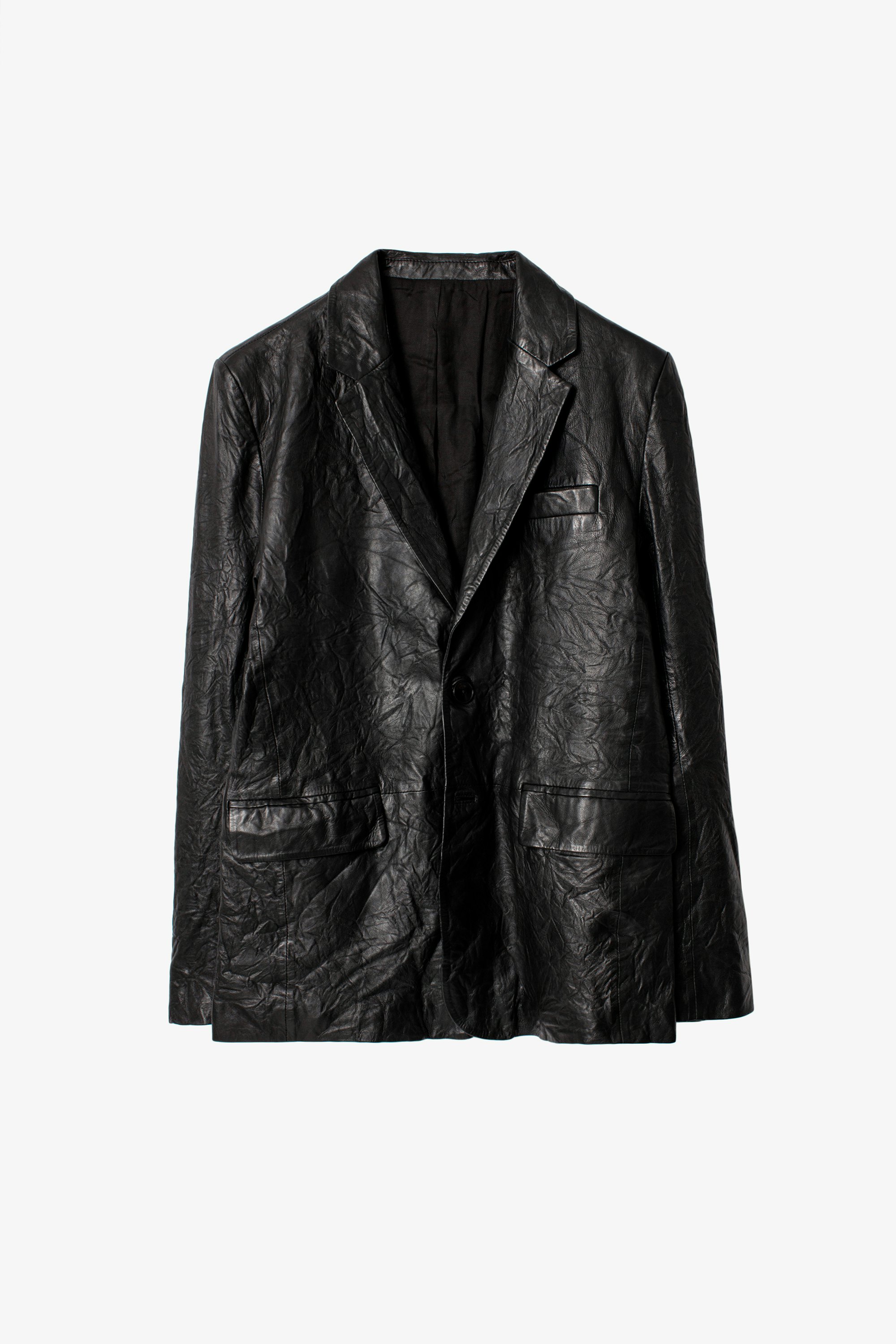 Blazer Valfried Cuir Froissé