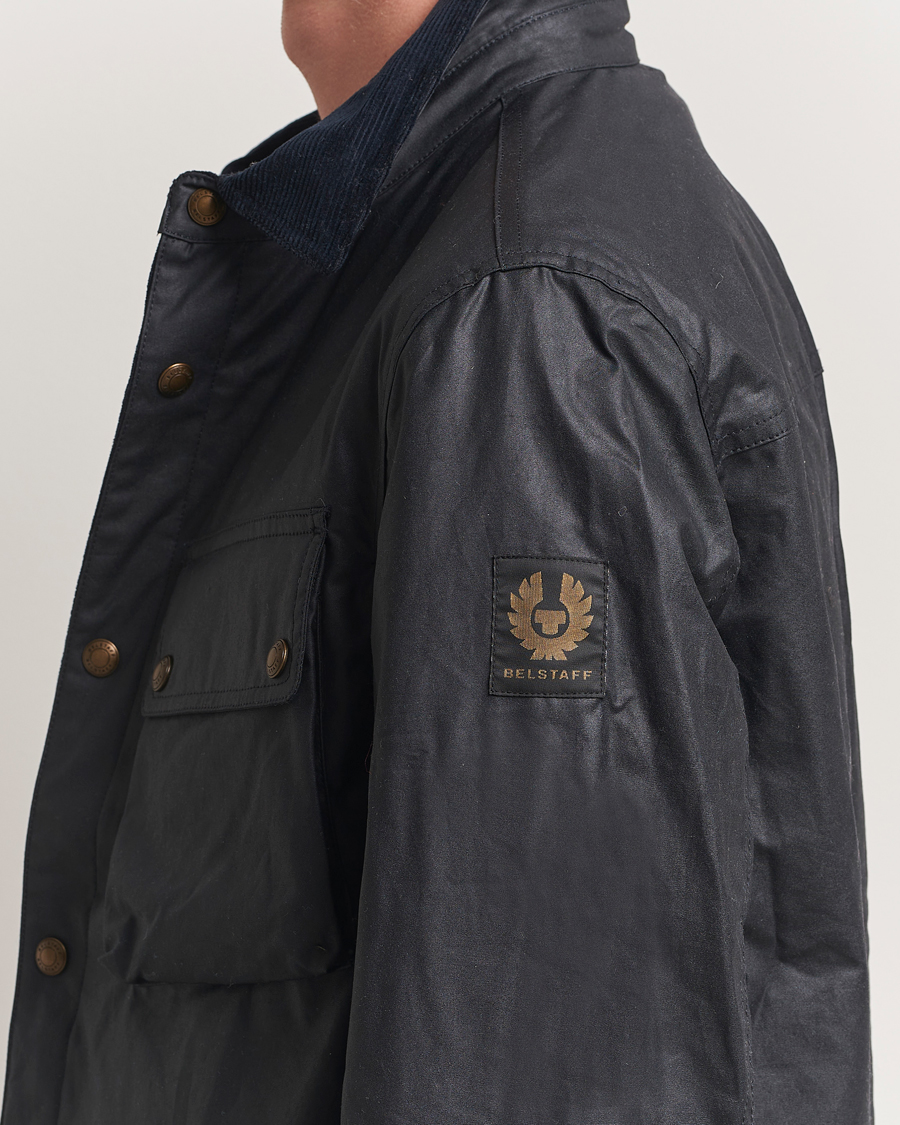 Belstaff Ground Wax Jacket Dark Navy