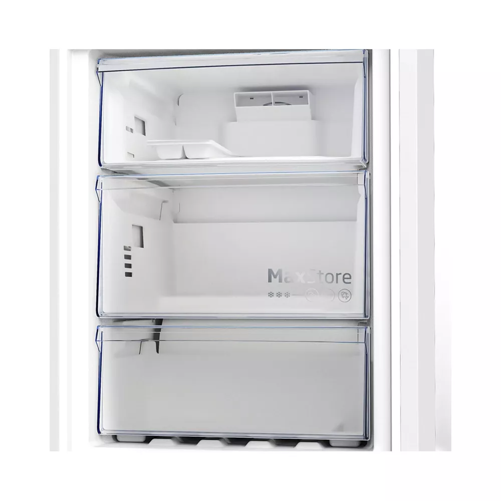 beko KG510 Kühl-Gefrierkombination 316 Liter, Inox