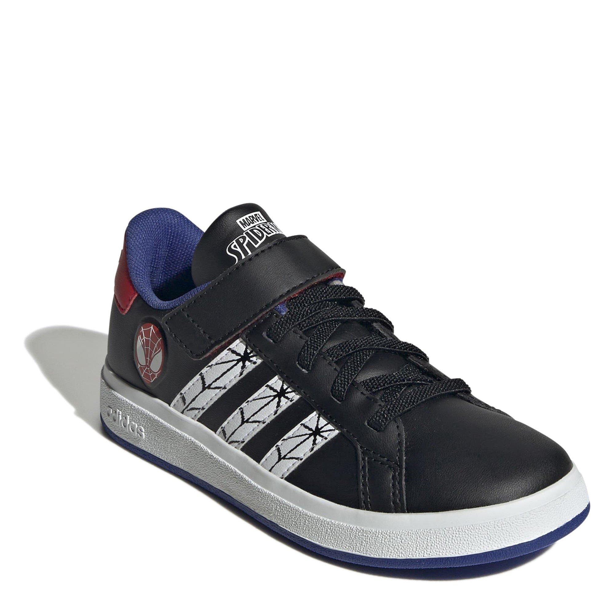 adidas X Marvels Spider Man Grand Court Shoes Childrens