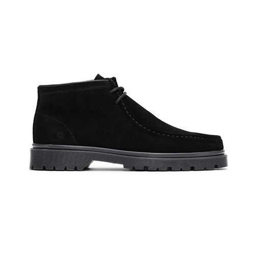 Playboy Footwear Cowen Støvler, Black Suede, 44