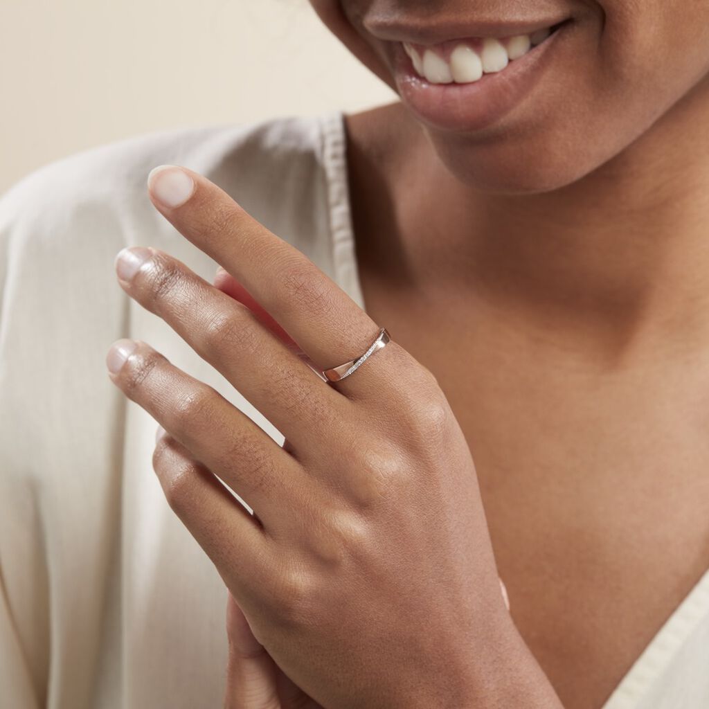 Bague Suzie Or Rose Diamant