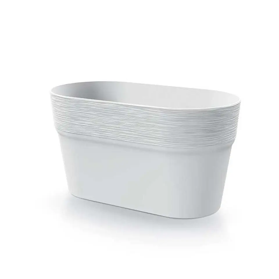 Prosperplast Plantenpot Windsor - ivoor wit - L28 x B15 x H15 cm
