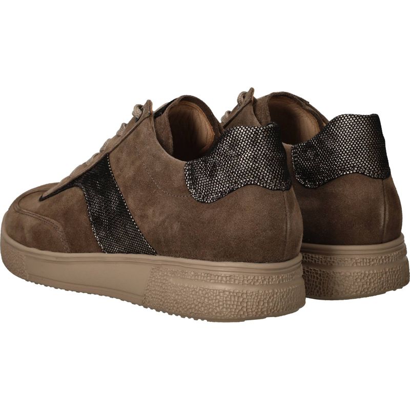 Hartjes Veterschoenen Taupe Dames