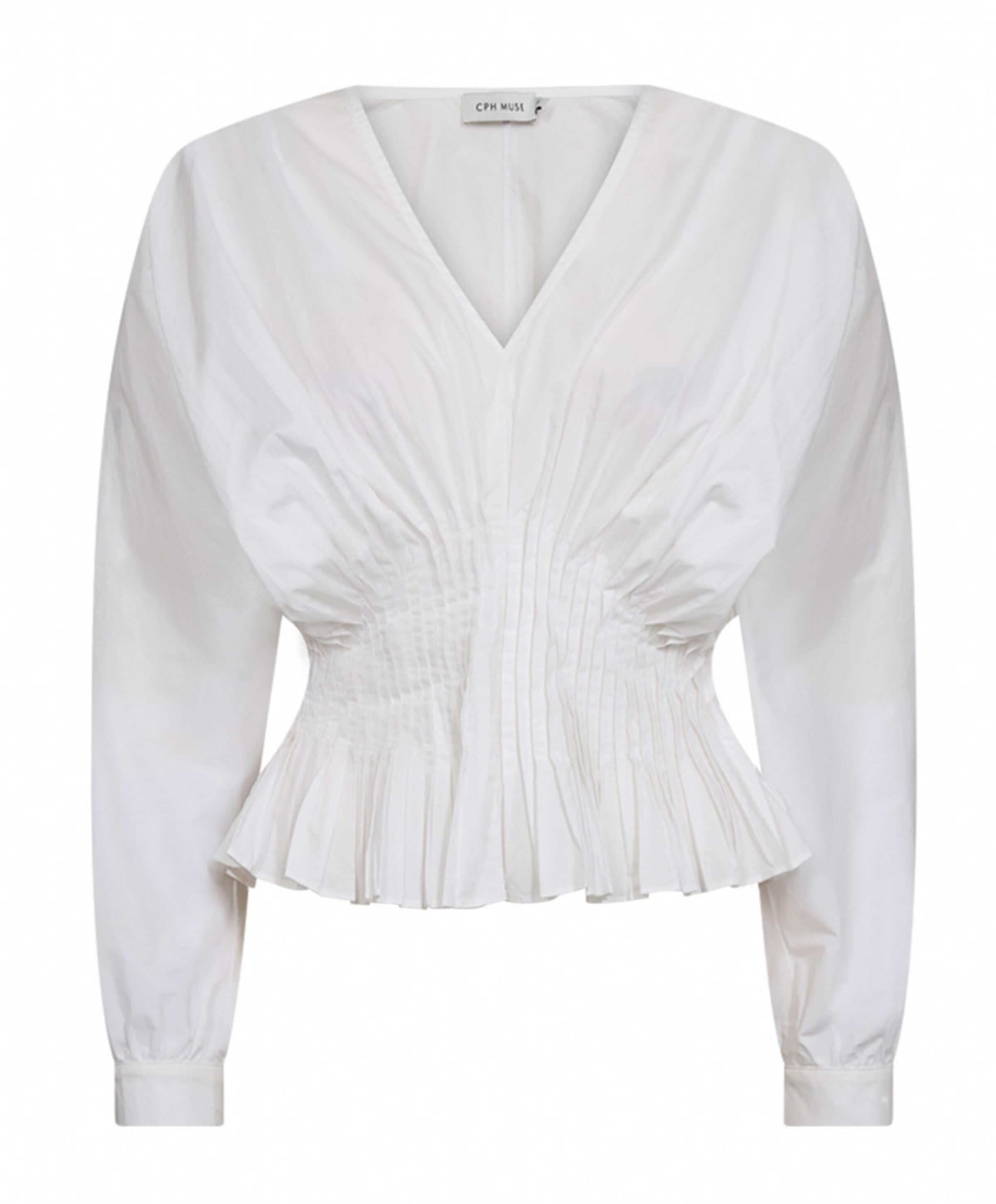 Cph Muse Dames blouse wit