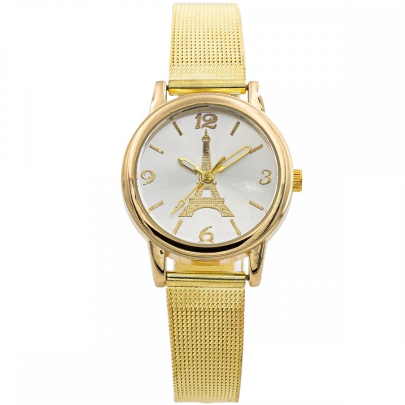 Montre Femme CHTIME bracelet Acier Doré