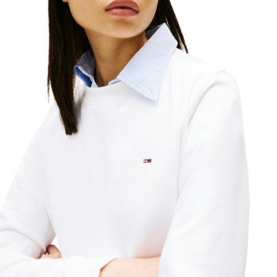 Pull femme Tjw Reg S Flag Crew TOMMY HILFIGER