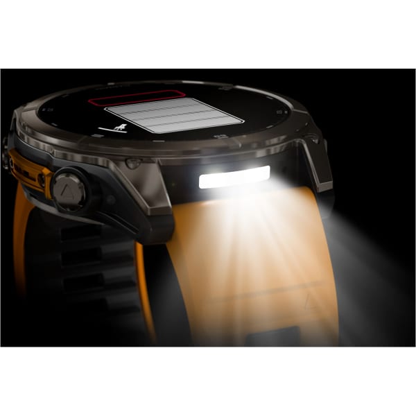 Montre cardio GPS GARMIN FENIX 8 AMOLED 51MM SAPPHIRE TITANIUM SOFT GOLD