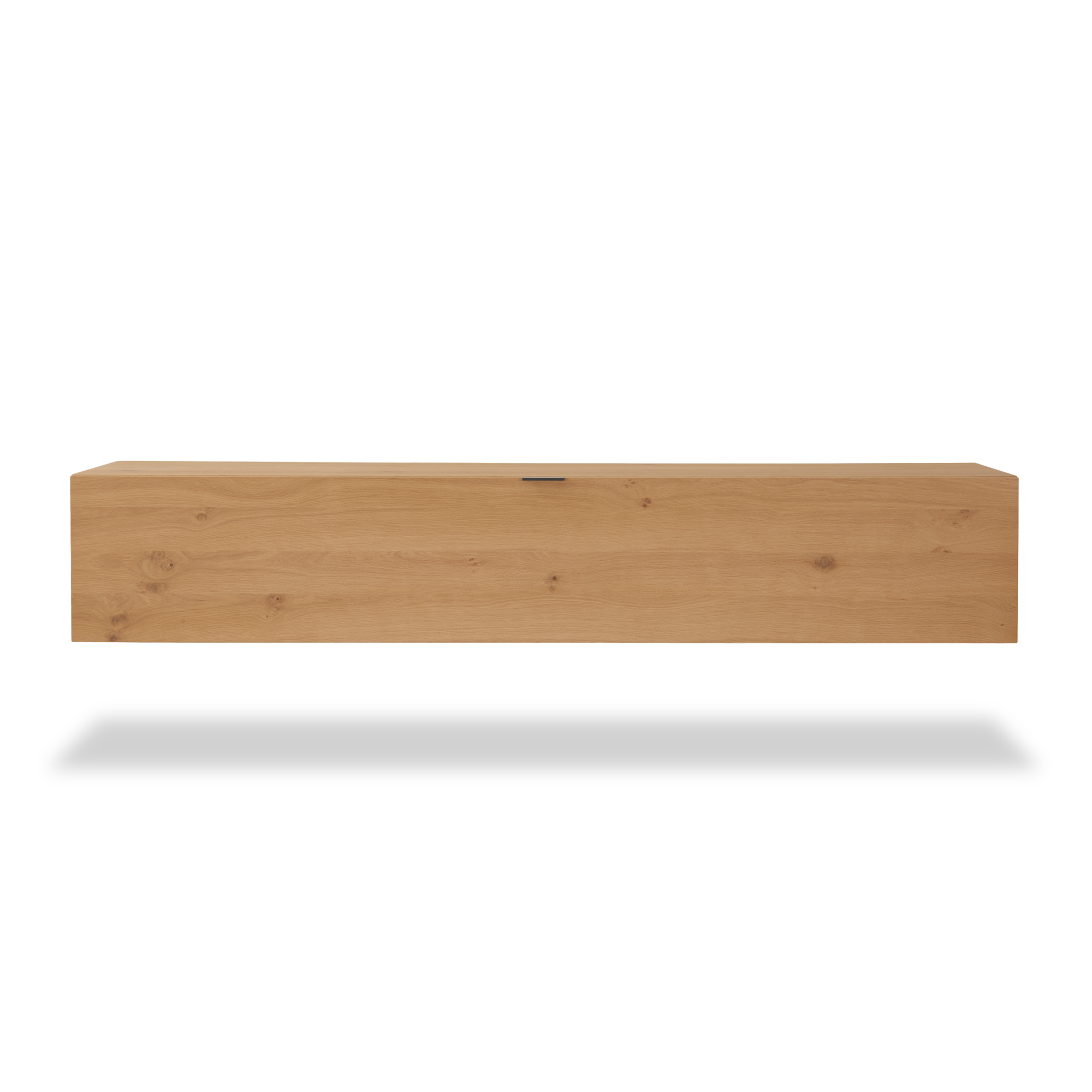 Tv meubel Woody hangend met klep 180 eiken