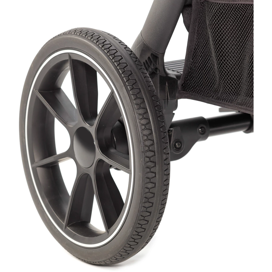 babyGO Geschwisterwagen Duo Mega Set Grey